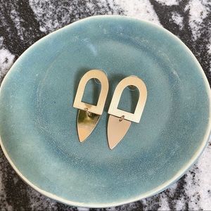 Geometric modern earrings